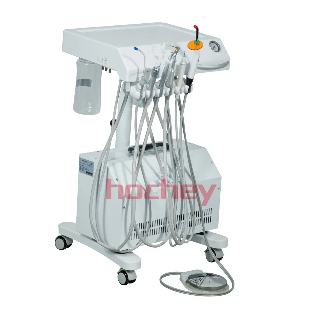 Hochey Medical Wholesale High Quality Teeth Mini Portable Unit Dental Chair Air Compressor Accessories