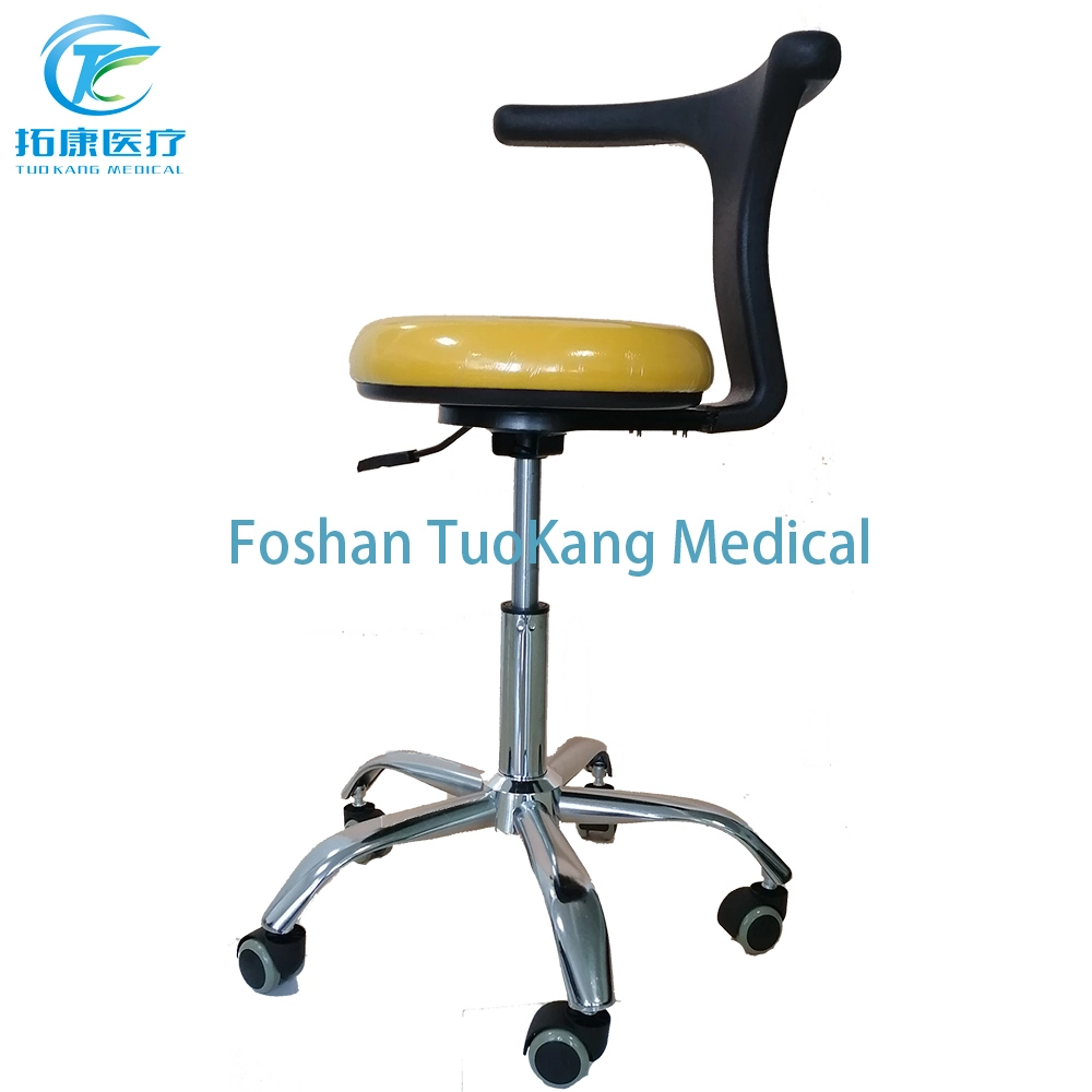 Medical Equipment Dental Mobile Chair Dental Clinic Electroplated Leg Doctor Stool