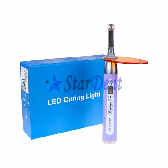 Wholesale Dental 3 Colors Curing Light with 5W Wireless Aluminium Body Lamp LED Light 