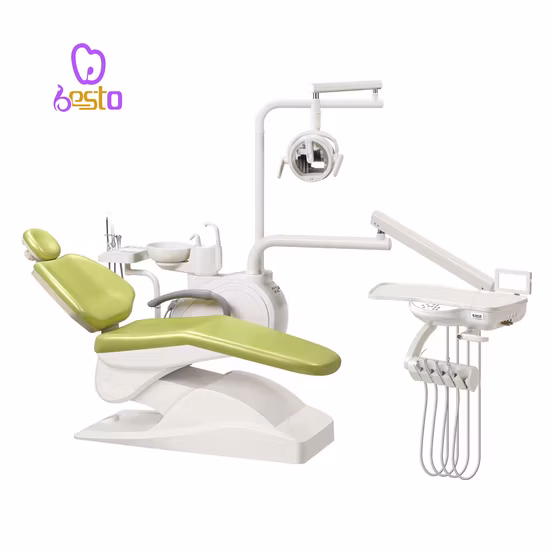 Comfortable Dental Chairs with LED Lamp Integral Dental Unit Dental Electric Instrument