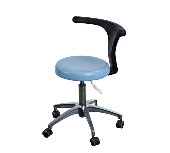 Medical Instrument Chair Hospital Furniture Lab Stool Doctor Sisitant Chair Surgical Mobile Dental Nurse Stool 