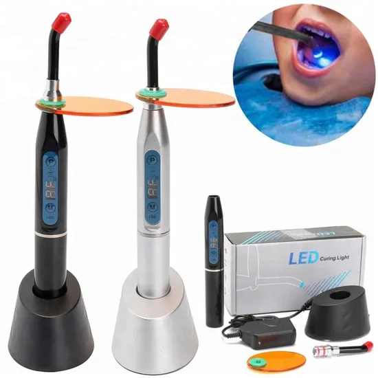 High Quality Wireless One Second Dental LED Curing Light Dental LED Lamp Light Cure 