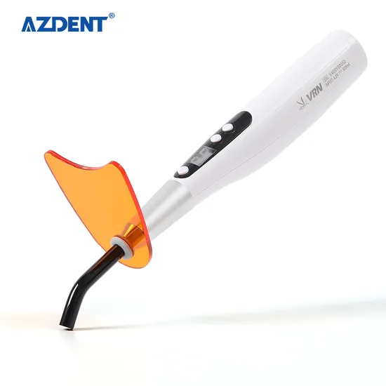 2023 New Azdent Dental Wireless LED Curing Light 1400 MW/Cm2 3s Curing 