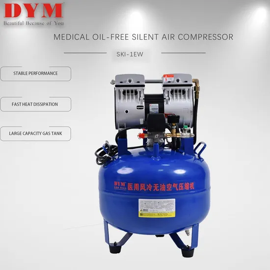 Dental Oilless Air Compressor with Silent Pump 