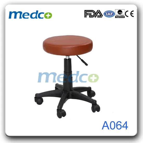 Hospital Furniture Lab Equipment Doctor Sisitant Chair Mobile Surgical Dental Nurse Stool 