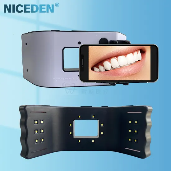 Intraoral Dental Photography Light LED Oral Filling Lamp for Dentist Treatment Colorimetric Photo Video Flashlight for Dentistry 