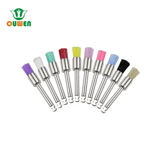 Ouwen Soft Nylon Bristle Brushes Cup Brush Cleaning Polishing Accessories 