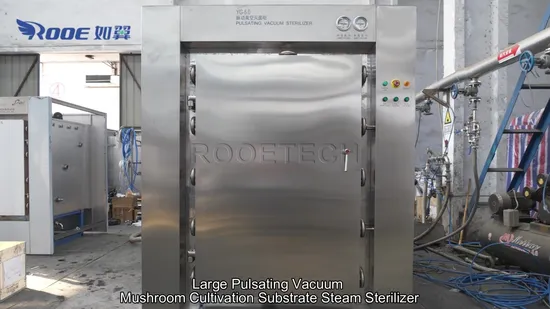 Mushroom Substrate Grow Bags Steam Sterilizer for Mushroom Cultivation 