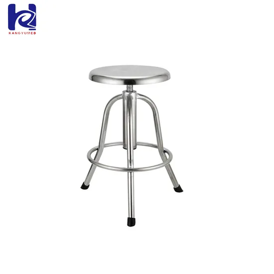 Hospital Furniture Nursing Mobile Dental Height Adjustable Assistant Chair Stool 