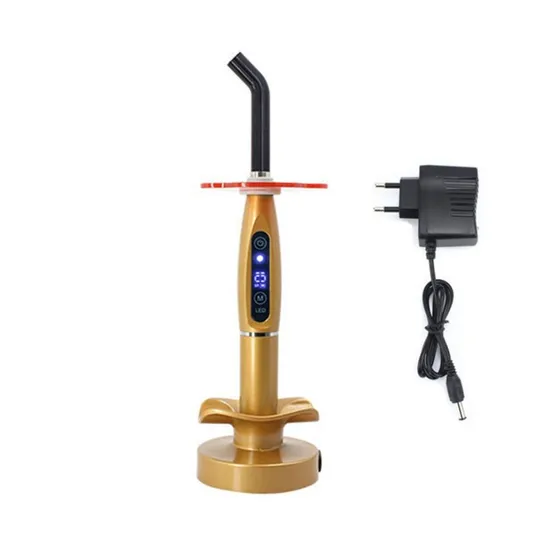 Dental Wireless LED Curing Light Lamp 1 Second Curing Light / 5W Dental LED Curing Lamp with Blue Light 